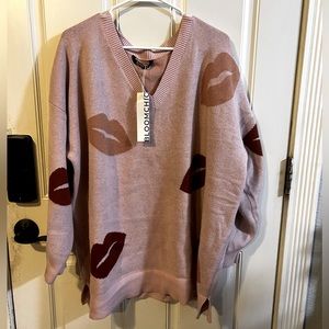 NWT Lips Sweater